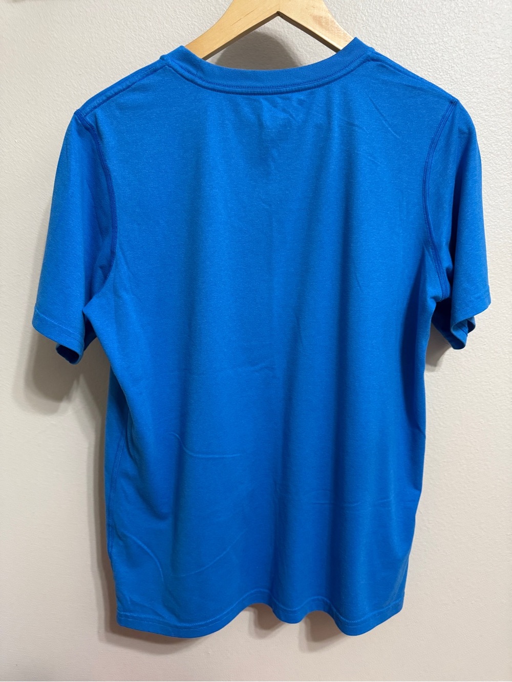 Nike Youth Boys Blue and Black Topographical Map Dri-Fit T-Shirt. Size XL - Picture 3 of 7